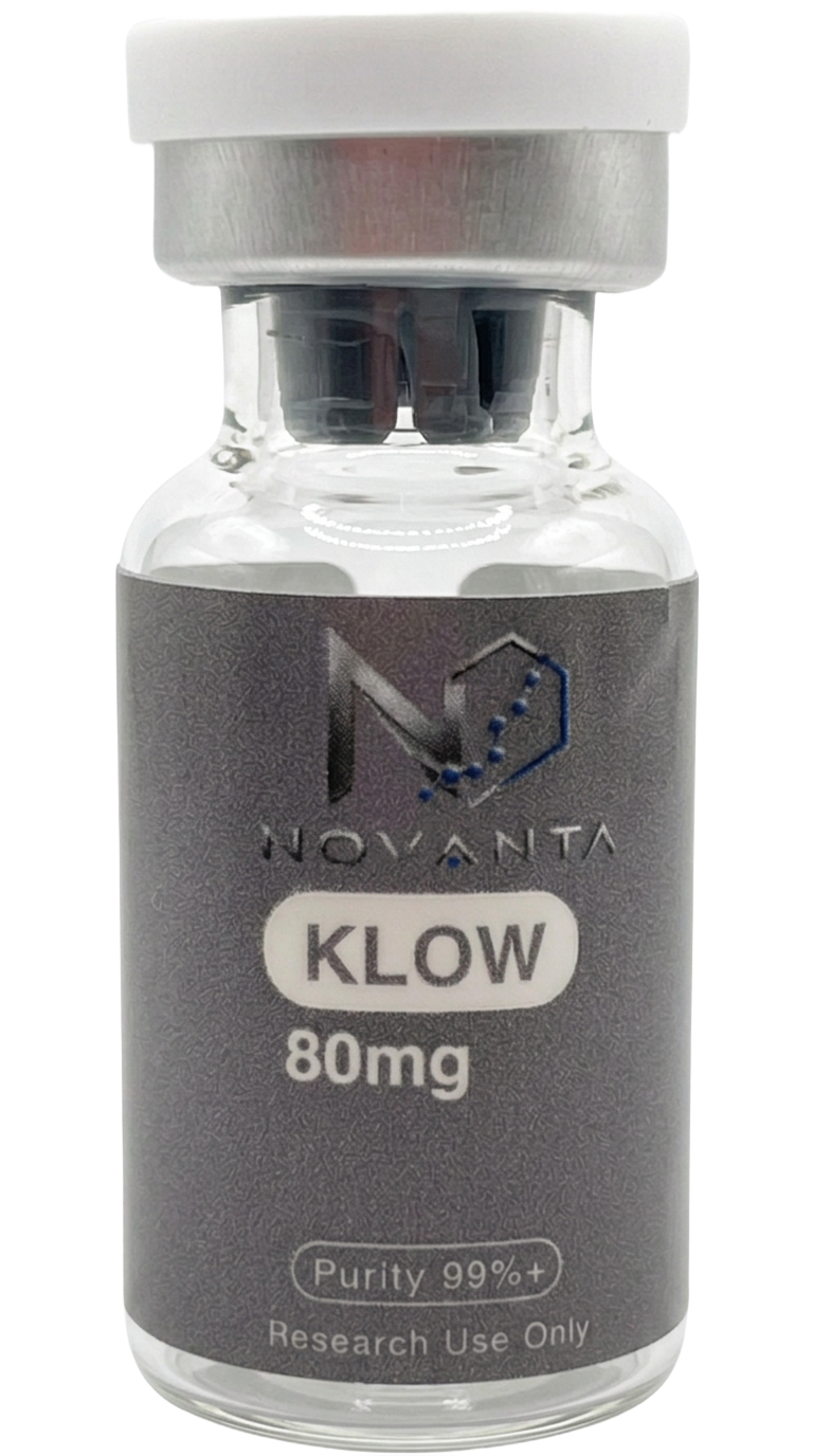 Novanta KLOW research peptide vial