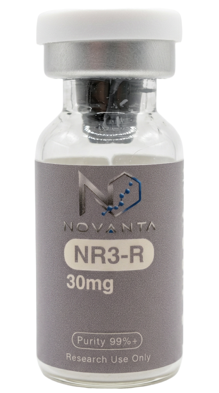 Novanta NR3-R research peptide vial
